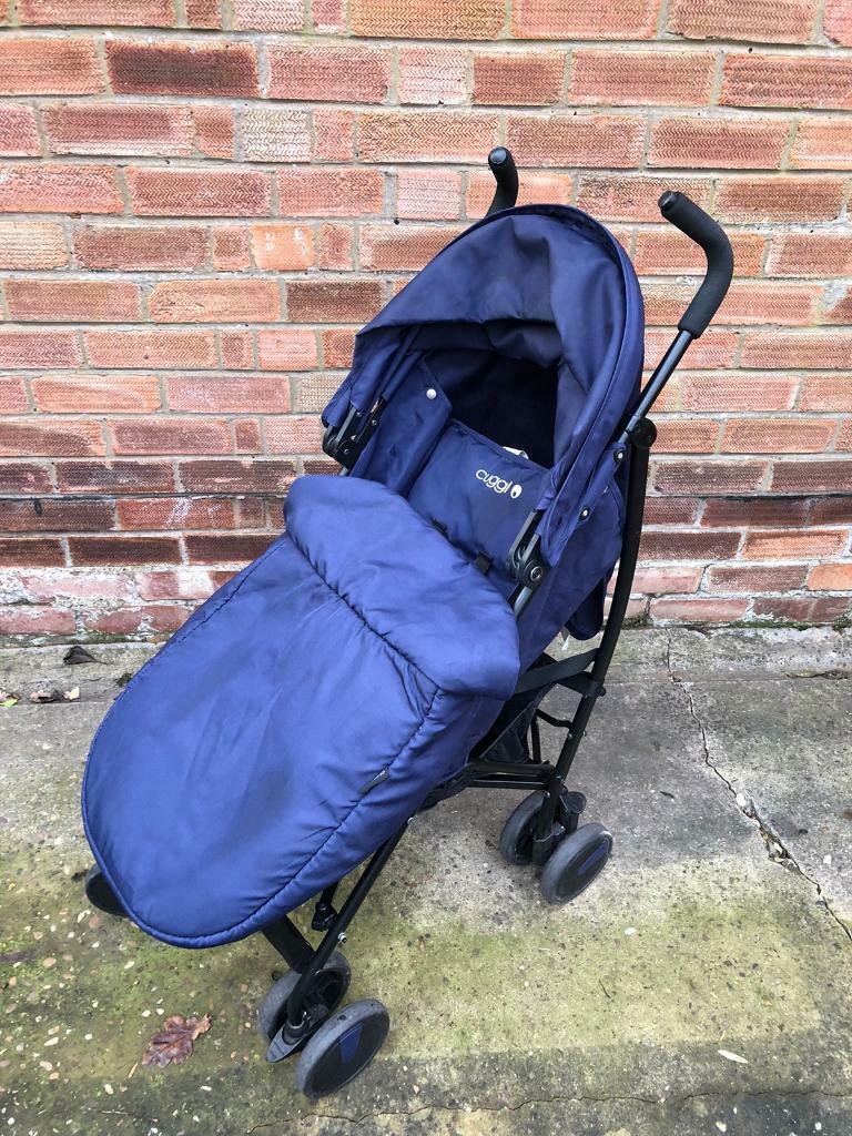 cuggl blue stroller